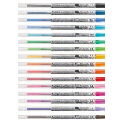 UNI UMR-109 Style FIT Happy Pen Multicolor Pen Series Gel Pen 0.5mm 0.38mm Refill - CHL-STORE 