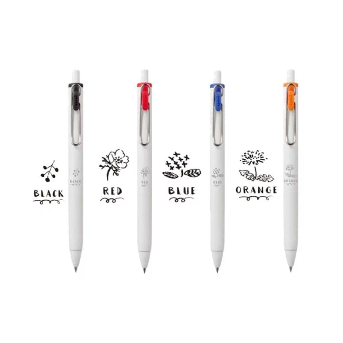 UNI uni-ball one F flower series limited 0.5mm gel pen UMNS05D UMNS38D - CHL-STORE 