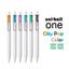 UNI uniball-one City Pop series limited color 0.38mm 0.5mm white shaft gel pen 3 color set - CHL-STORE 