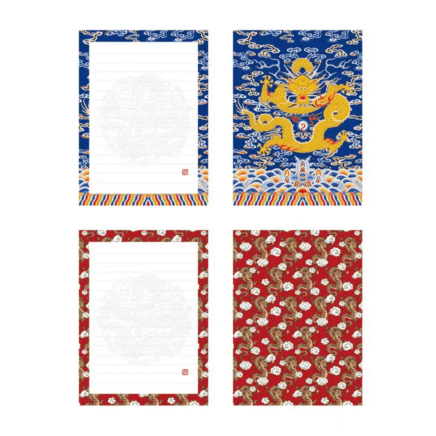 Vintage Envelope Emperor Envelope Dragon Pattern Envelope Stationery Chinese Envelope NP-H7TMR-502 - CHL-STORE 