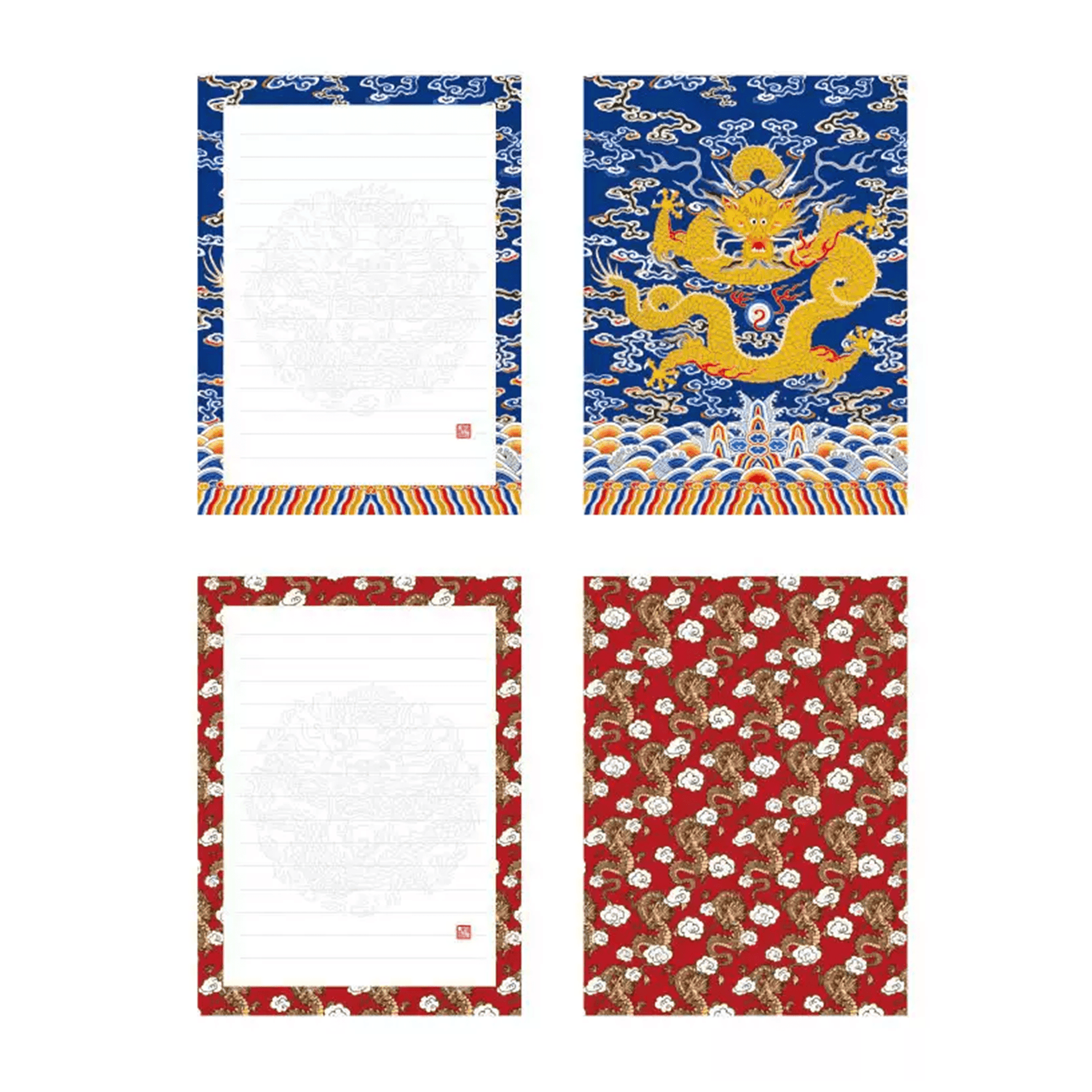 Vintage Envelope Emperor Envelope Dragon Pattern Envelope Stationery Chinese Envelope NP-H7TMR-502 - CHL-STORE 