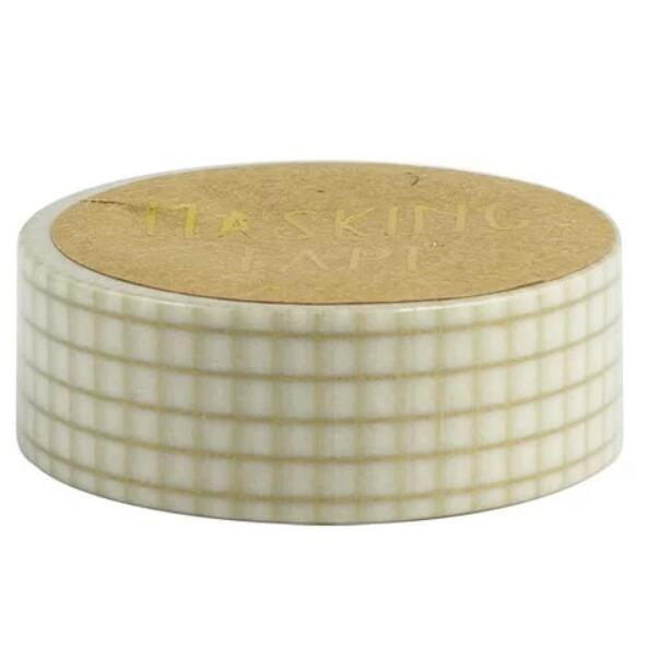 W-craft W02-MK-T00 15mm series paper tape W02-MK geometric pattern stripes Plaid dots - CHL-STORE 