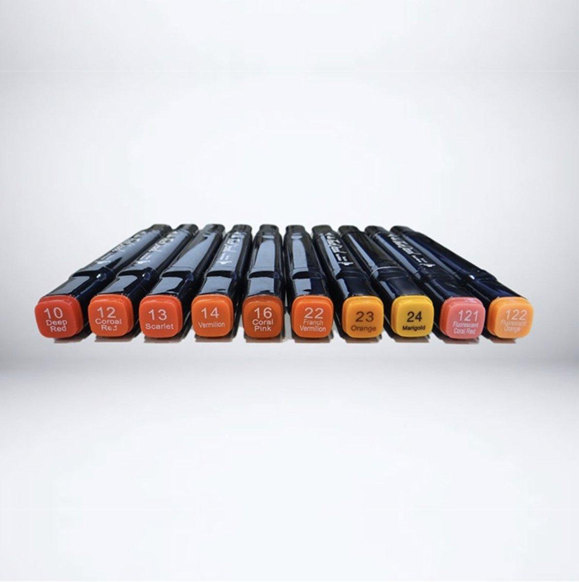 Welfare product TOUCH microphone pen double-headed oily microphone pen 10-color group Goods are in good condition and the aging is too long NP-H7TAO-205 - CHL-STORE 