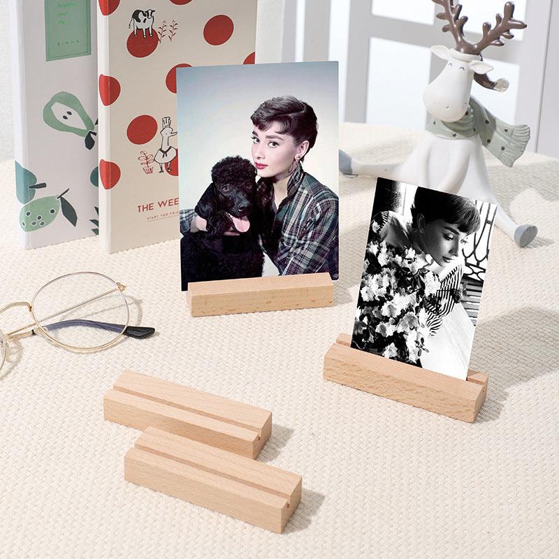 Wood Display Photo Postcard Stand NP-070058 - CHL-STORE 