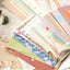 Words of material paper, cottage garden series, retro decoration, base paper, material, 60 sheets NP-050019 - CHL-STORE 
