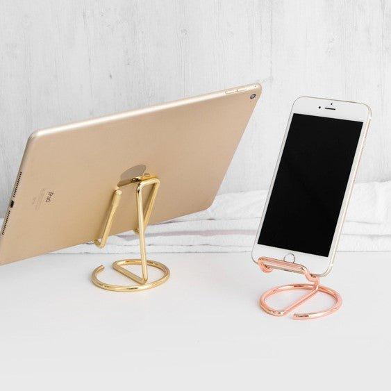 Wrought Iron Line Simple Design Metal Phone Holder LI-030012 - CHL-STORE 