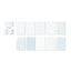 Yanji light retro material paper sweet supply series 50 sheets - CHL-STORE 