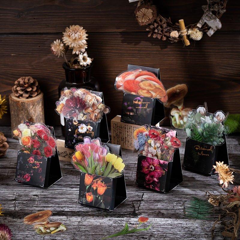 Yuxian PET Sticker Pack Yesterday's Flower House Series Decorative Stickers NP-000115 - CHL-STORE 