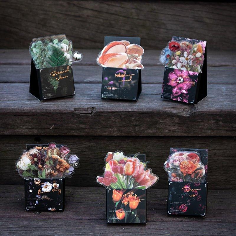 Yuxian PET Sticker Pack Yesterday's Flower House Series Decorative Stickers NP-000115 - CHL-STORE 