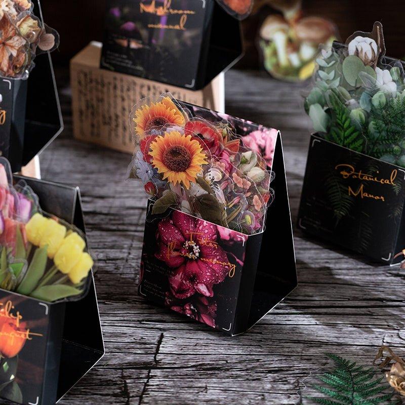 Yuxian PET Sticker Pack Yesterday's Flower House Series Decorative Stickers NP-000115 - CHL-STORE 