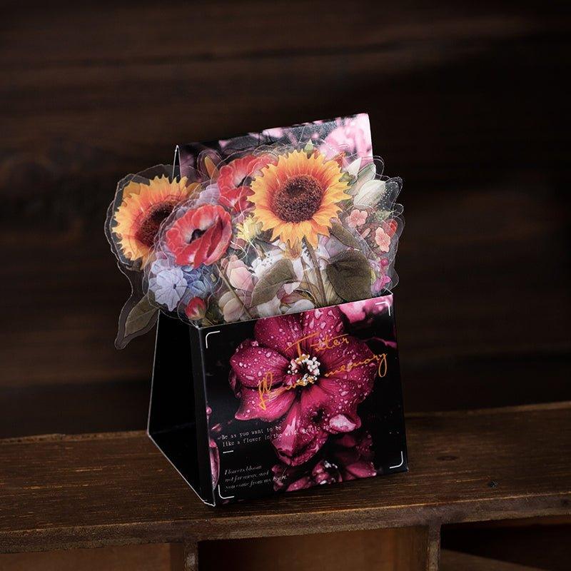 Yuxian PET Sticker Pack Yesterday's Flower House Series Decorative Stickers NP-000115 - CHL-STORE 
