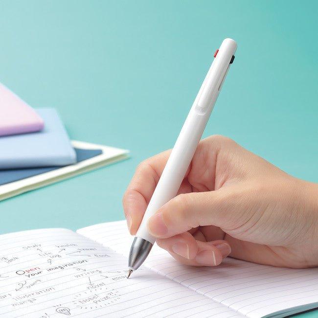 Zebra BLEN 2+S 0.5MM 0.7MM 2+1oil pen Automatic pencil function Red ink Black ink Multifunctional pen B2SAS88 B2SA88 - CHL-STORE 