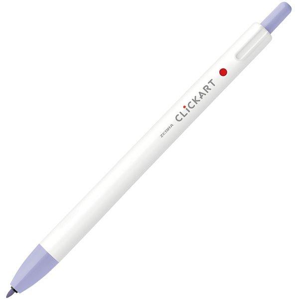 ZEBRA CLICKART Gentle light color WYSS22 0.6mm water-based pen single 12 color set - CHL-STORE 