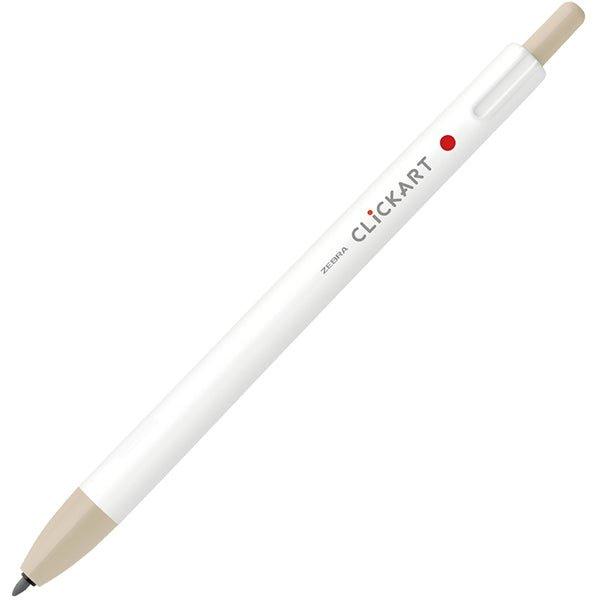 ZEBRA CLICKART Gentle light color WYSS22 0.6mm water-based pen single 12 color set - CHL-STORE 