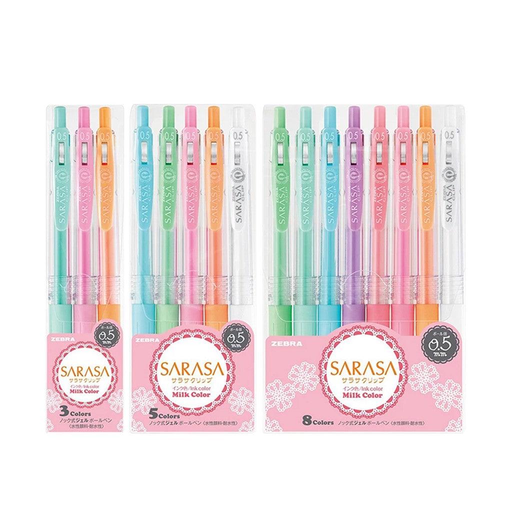 ZEBRA JJ15-MK SARASA CLIP 0.5mm milk pen environmental gel pen - CHL-STORE 