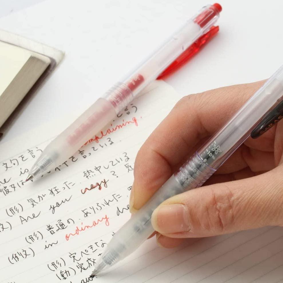 ZEBRA JJM88 SARASA STUDY ink scale learning essential 0.5mm neutral water pen ballpoint pen learning pen - CHL-STORE 