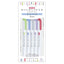 ZEBRA MILDLINER WKT7 double-headed highlighter water-based highlighter marker pen highlighter - CHL-STORE 