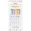 ZEBRA MILDLINER WKT7 double-headed highlighter water-based highlighter marker pen highlighter - CHL-STORE 