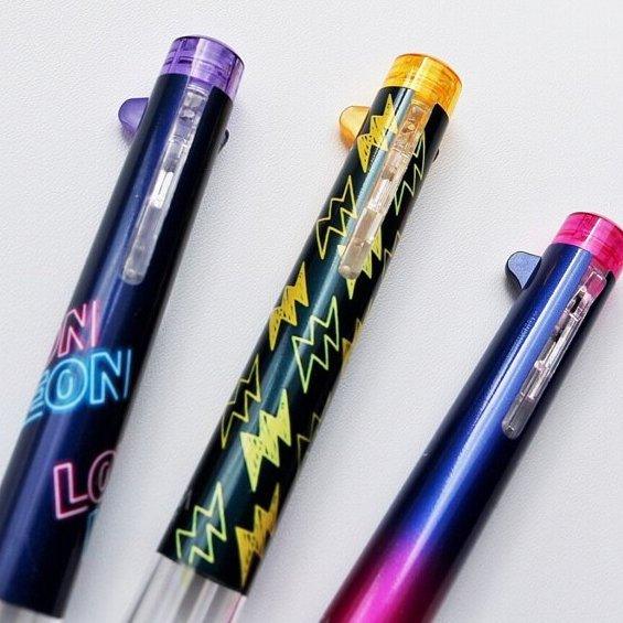 Zebra neon color series five-color pen tube three-color pen tube 0.5MM for the core S5A20 S3A20 RNJK5 Refill - CHL-STORE 
