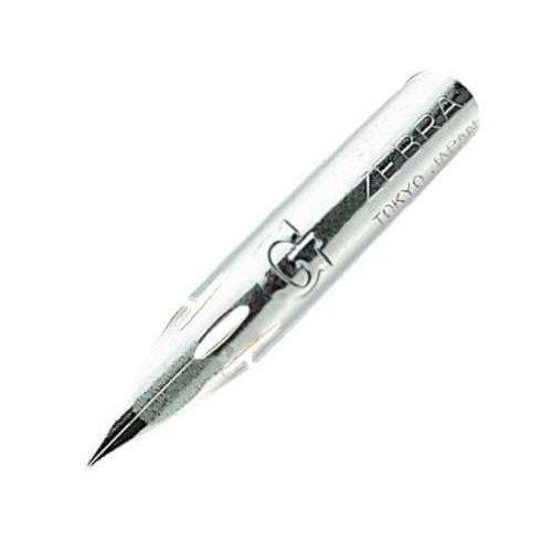 ZEBRA PG-6C-C-K Soft Tip G Pen 10 Sets Silver Nib comic pen sketch comic nib - CHL-STORE 