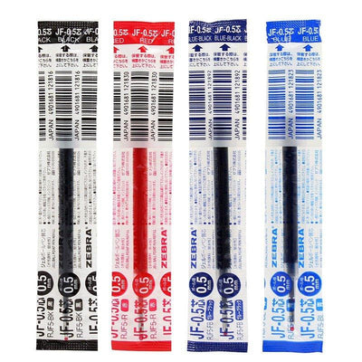 ZEBRA RJF4 SARASA 0.4mm Ballpoint Pen Refill Refill RJF4 Blue Black Dark Blue - CHL-STORE 