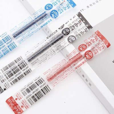 ZEBRA RJF4 SARASA 0.4mm Ballpoint Pen Refill Refill RJF4 Blue Black Dark Blue - CHL-STORE 