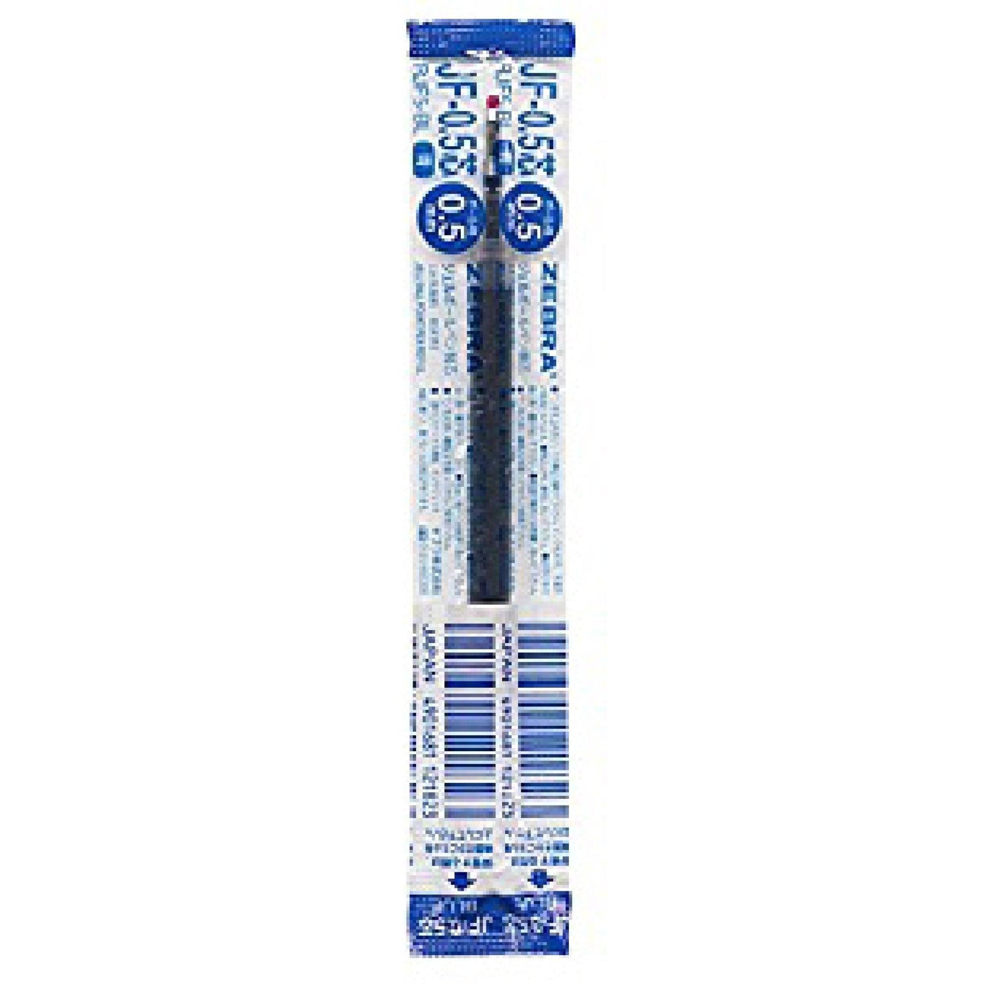 ZEBRA RJF5 SARASA CLIP 0.5mm JF Refill Black Blue Red Dark Blue - CHL-STORE 