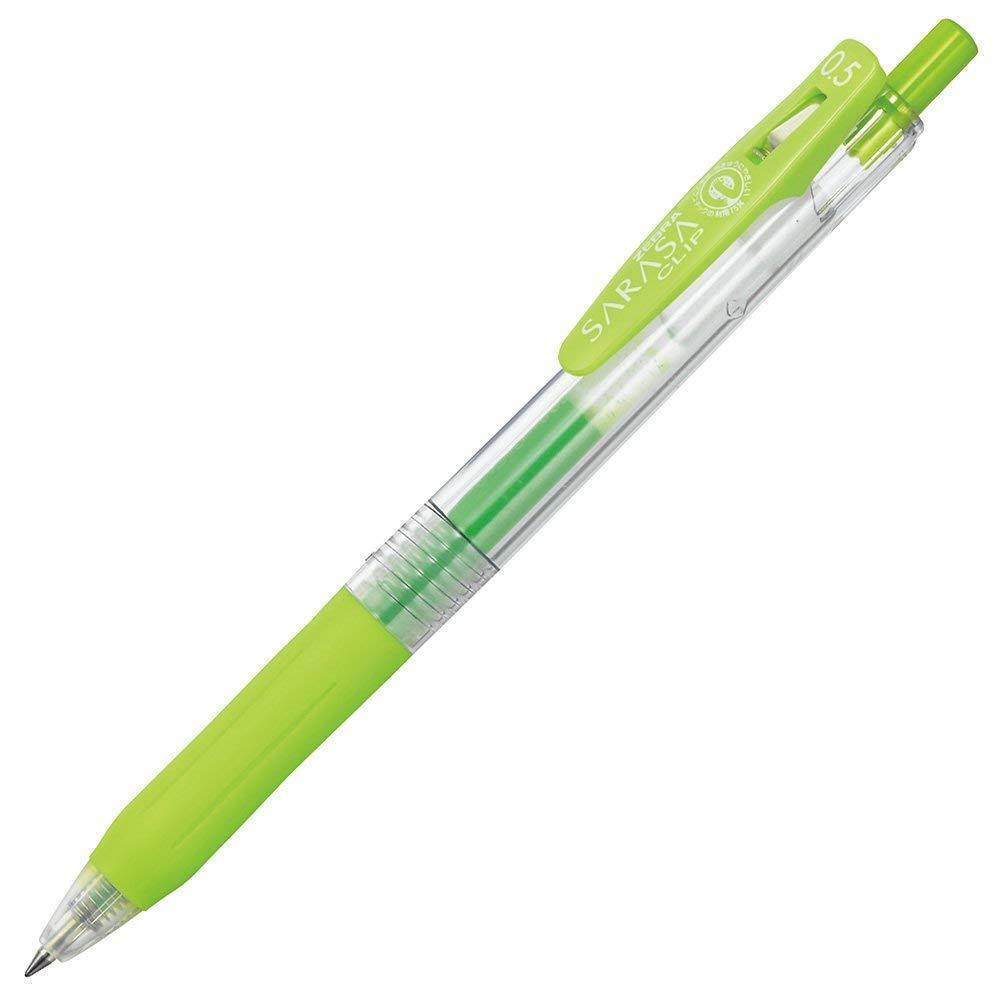 ZEBRA SARASA CLIP Environmental Gel Pen JJ15 0.5mm Total 20 Colors - CHL-STORE 