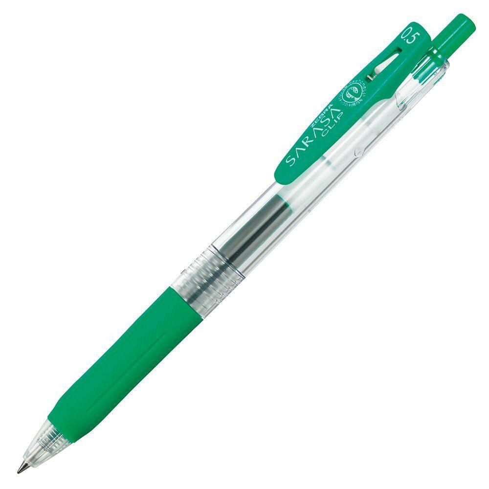 ZEBRA SARASA CLIP Environmental Gel Pen JJ15 0.5mm Total 20 Colors - CHL-STORE 