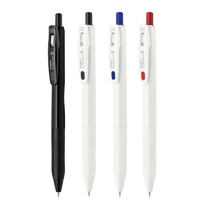 ZEBRA SARASA JJ29R1 JJS29R1 0.5mm 0.4mm Gel Pen Black Rod Ball Pen White Rod ball-point pen - CHL-STORE 