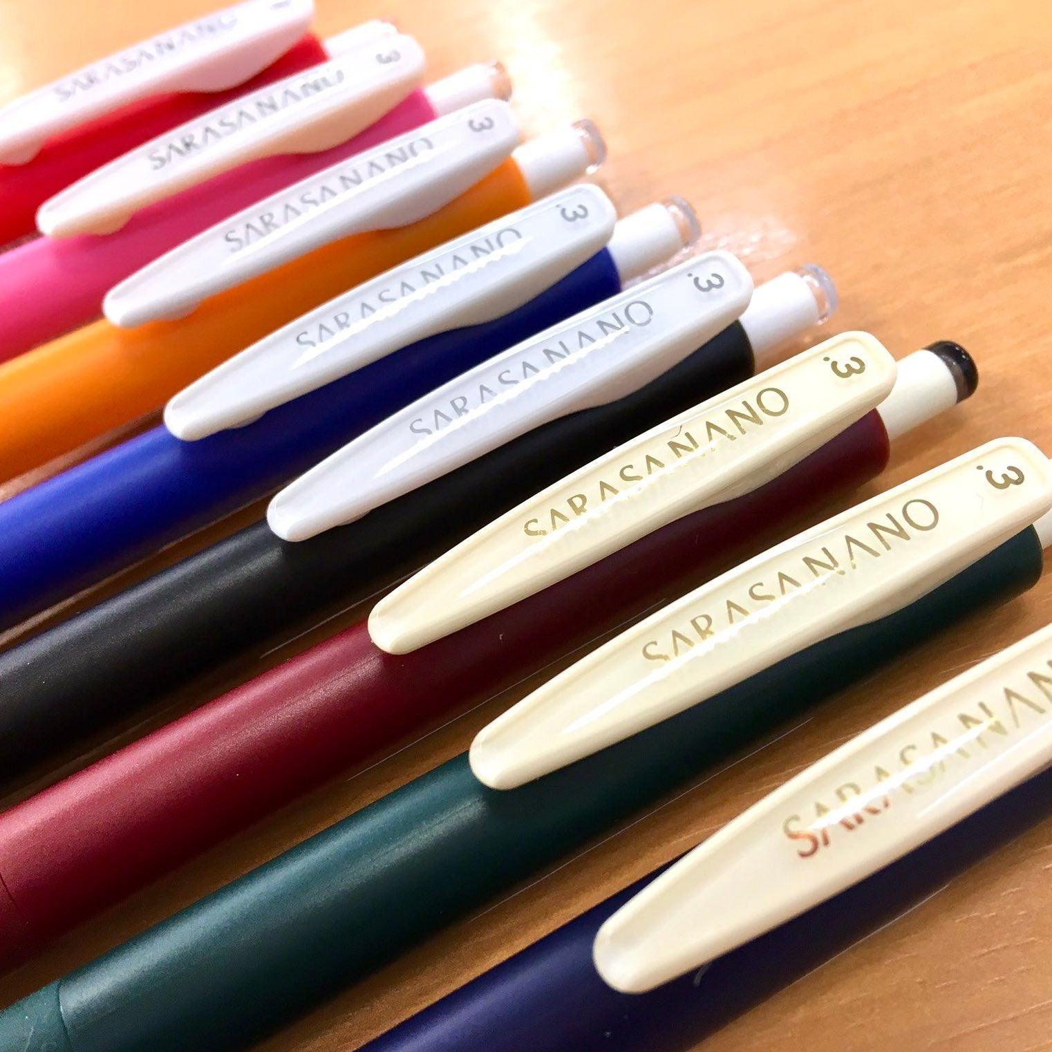 ZEBRA SARASA NANO 0.3MM new neutral pen retro color refill limited combination set - CHL-STORE 