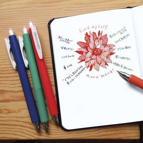 ZEBRA SARASA NANO 0.3MM new neutral pen retro color refill limited combination set - CHL-STORE 