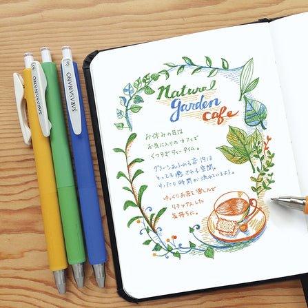 ZEBRA SARASA NANO 0.3MM new neutral pen retro color refill limited combination set - CHL-STORE 