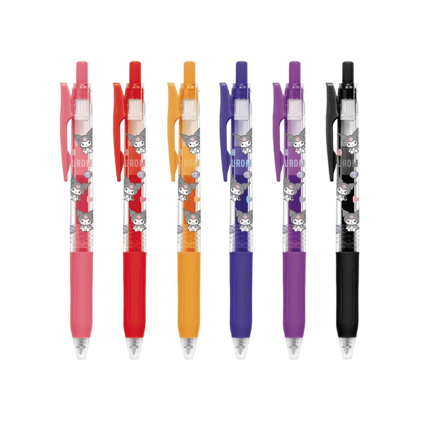 ZEBRA SARASA x CRUX 10422 Sanrio Kuromi joint cartoon 0.5MM gel pen - CHL-STORE 