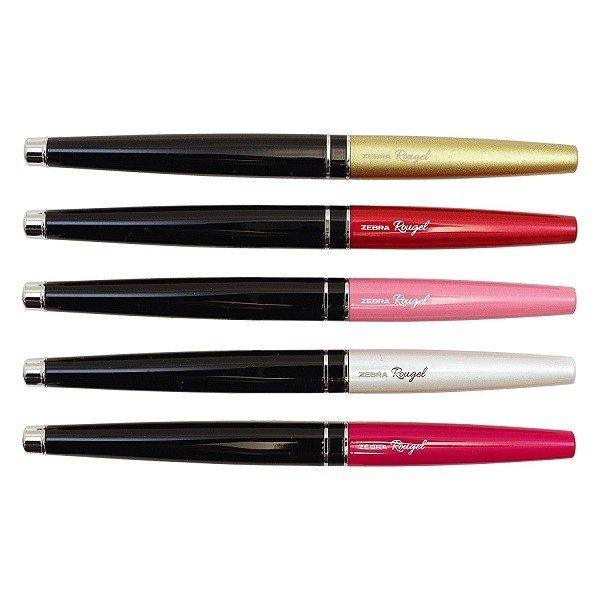ZEBRA Vintage color Limited JJ93-RP Metal Pen 0.5mm Ballpoint Pen Rose Red Lipstick Pen - CHL-STORE 