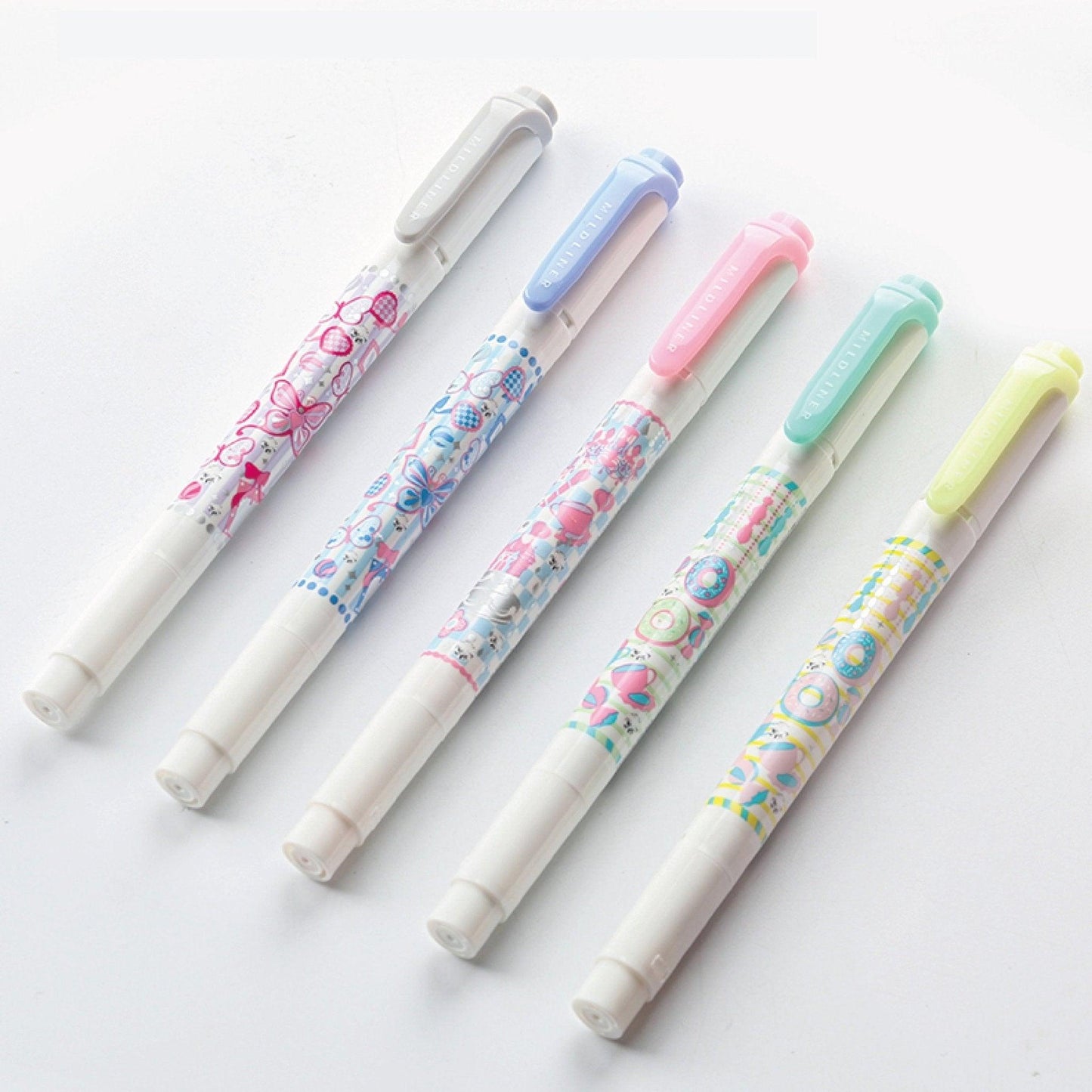 Zebra WKT7-A1-M highlighter MILDLINER snack country double-headed highlighter sweet water-based pen - CHL-STORE 