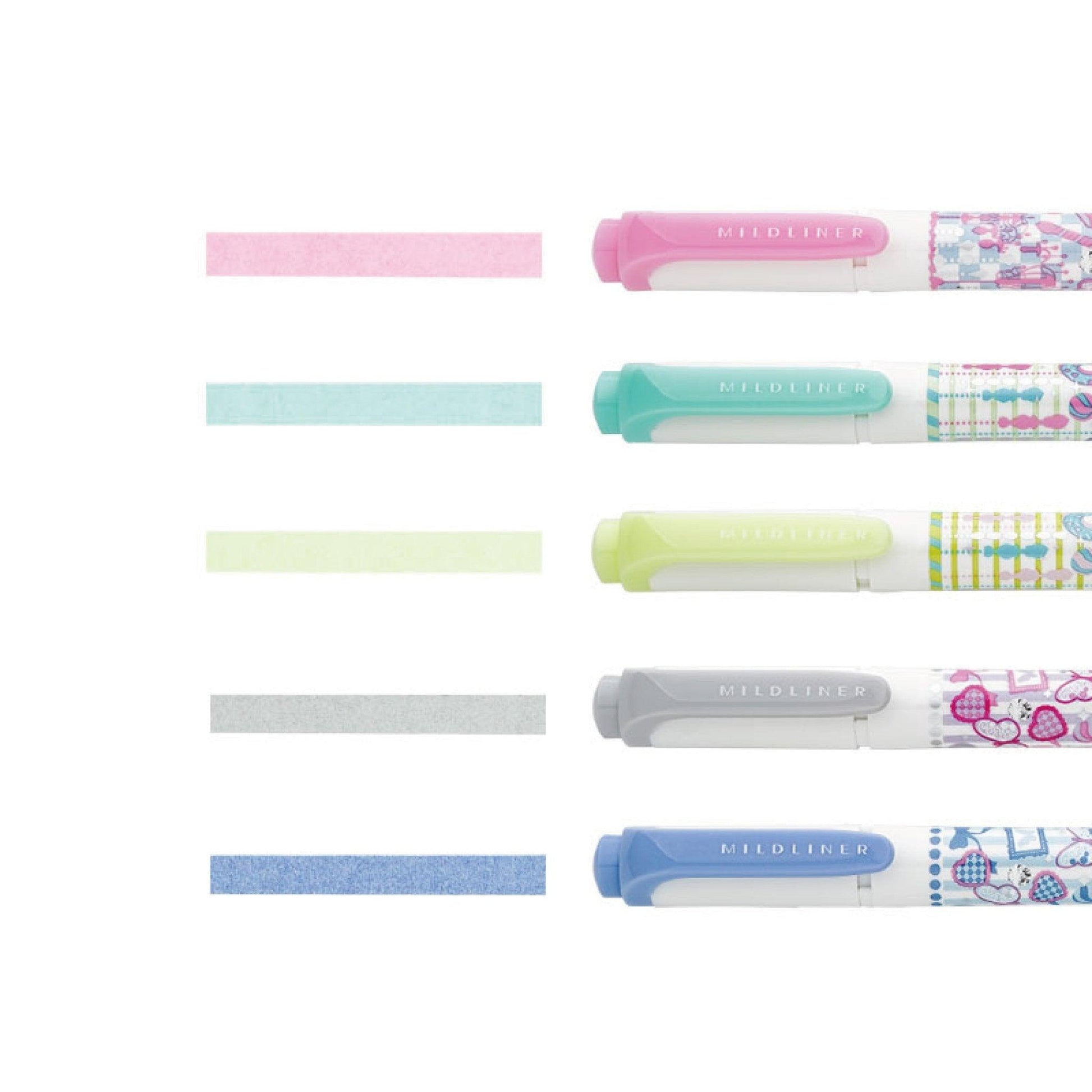 Zebra WKT7-A1-M highlighter MILDLINER snack country double-headed highlighter sweet water-based pen - CHL-STORE 