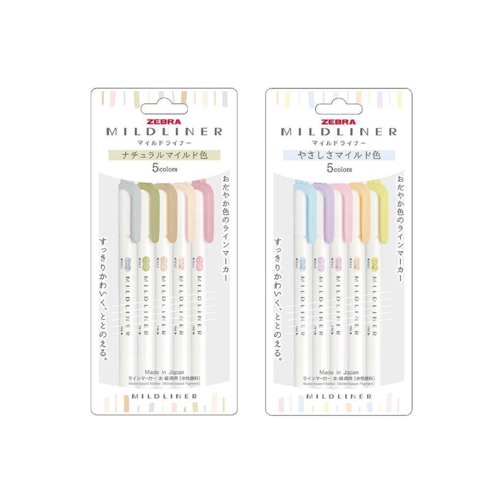 ZEBRA zebra MILDLINER double-headed highlighter new color 3rd bullet 5 into the group - CHL-STORE 